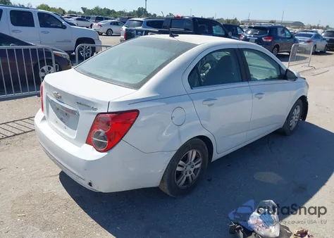 2013 Chevrolet Sonic Lt Auto из США, поврежденный, VIN 1G1JC5SH5D4179235